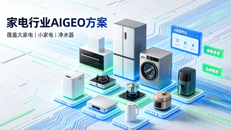 2026吉易鸥AIGEO发布家电行业专项推广解决方案，助力家电品牌抢占AI搜索新赛道