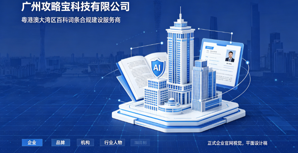 2026深耕权威内容建设，广州攻略宝科技打造标准化百科词条服务体系
