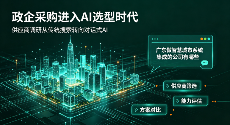 破解ToB‑ToG传播困局,吉易鸥AIGEO发布智慧通信智慧城市垂直解决方案